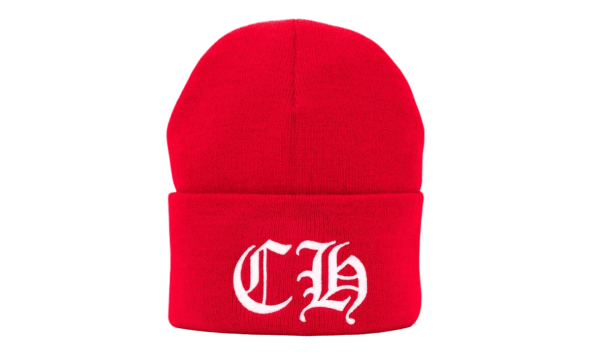 Chrome Heart Red Watch Beanie