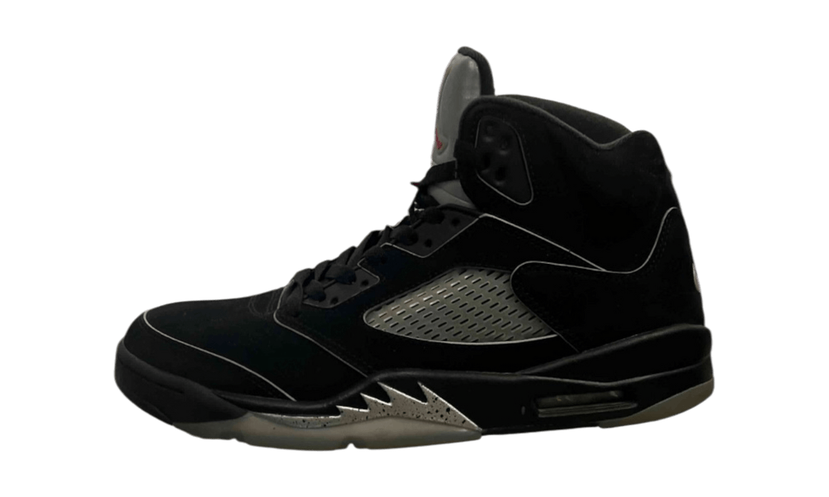 Air Jordan 5 Retro OG Black Metallic Reimagined (PreOwned) (No Box) (No White Laces)