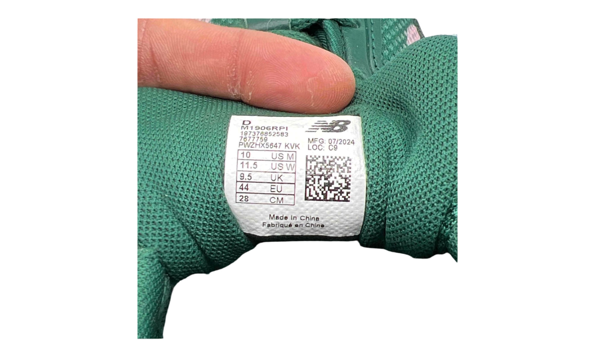 New Balance 1906R Polka Dot Green (PreOwned)