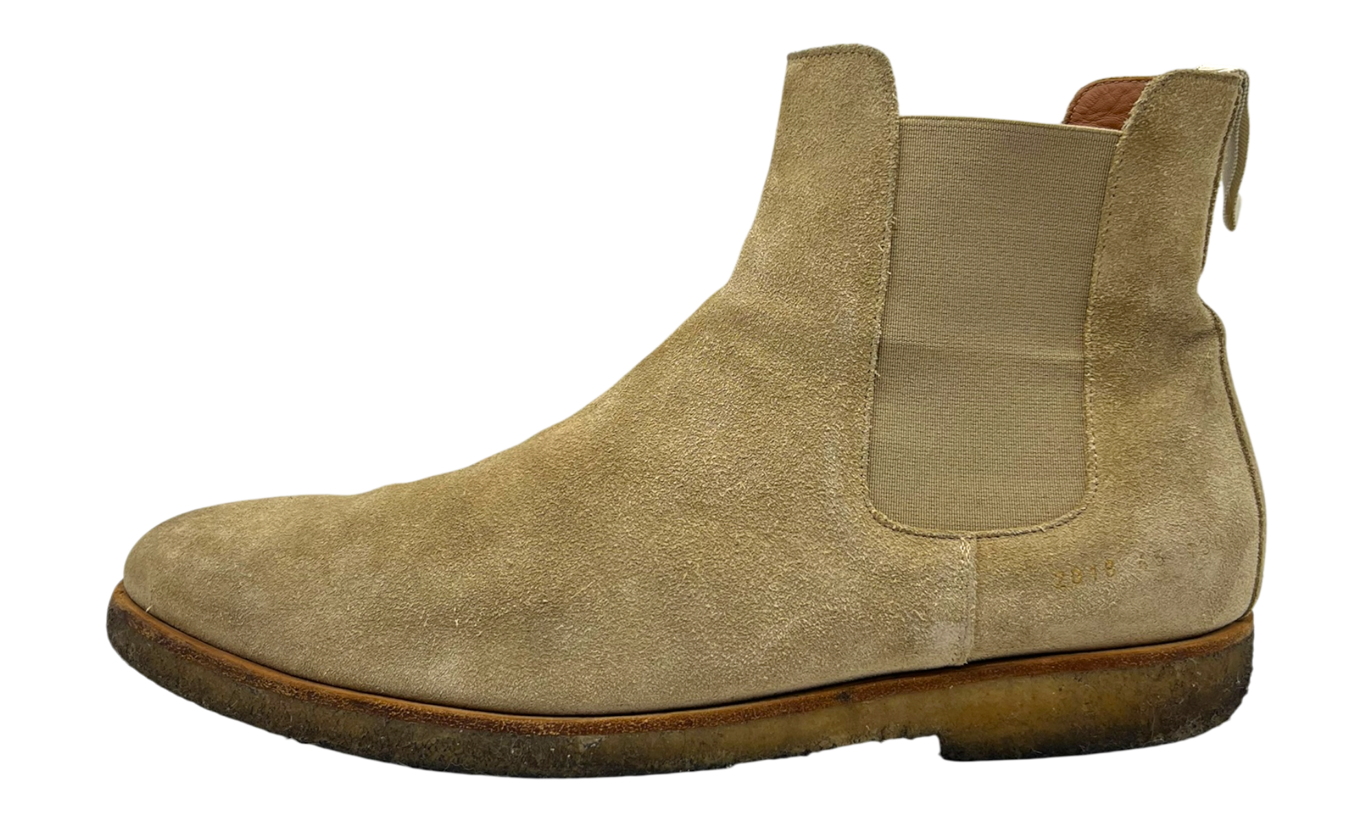 Common Projects Chelsea Boot Suede Tan (PreOwned) (No Box)