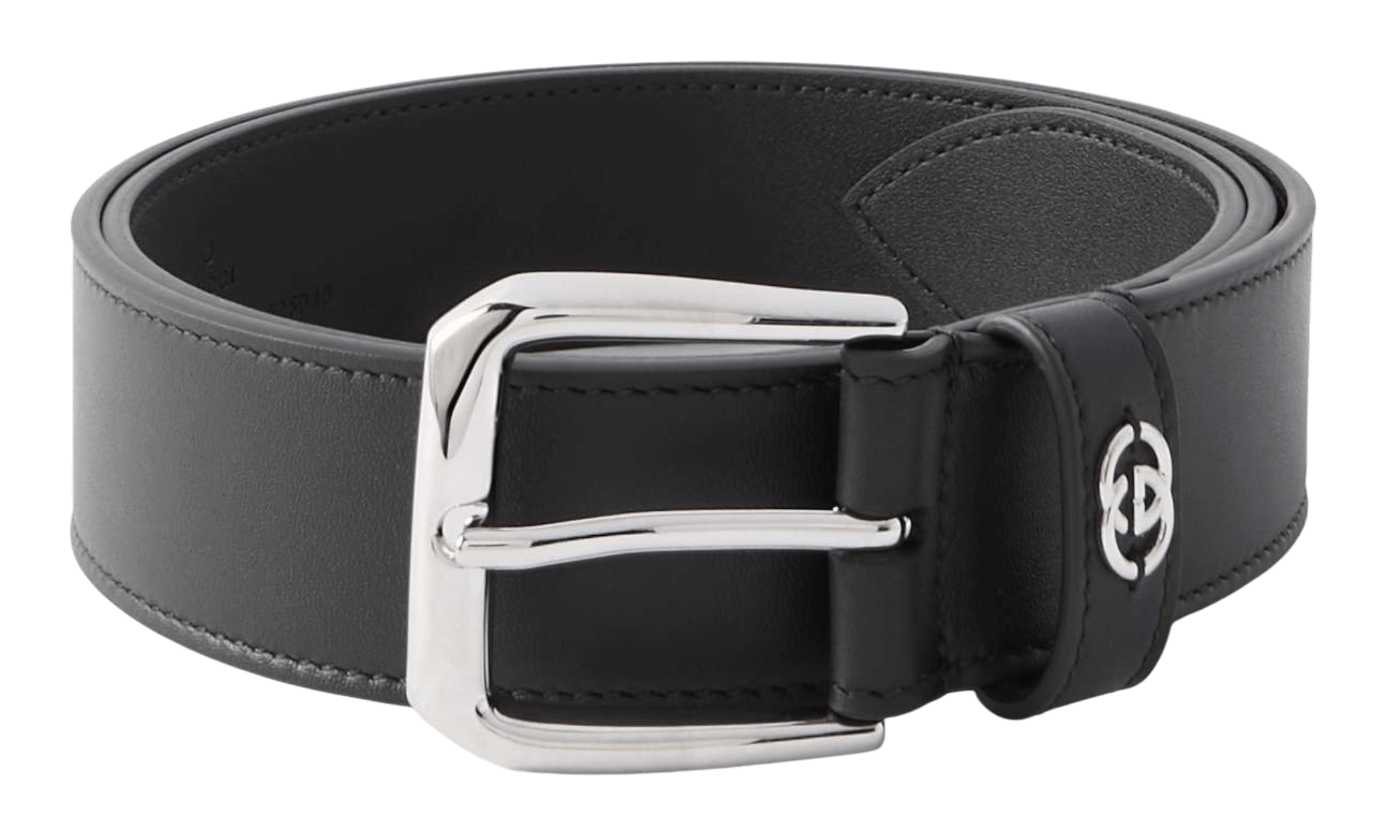 Gucci GG Mini Emblem Logo Black Belt