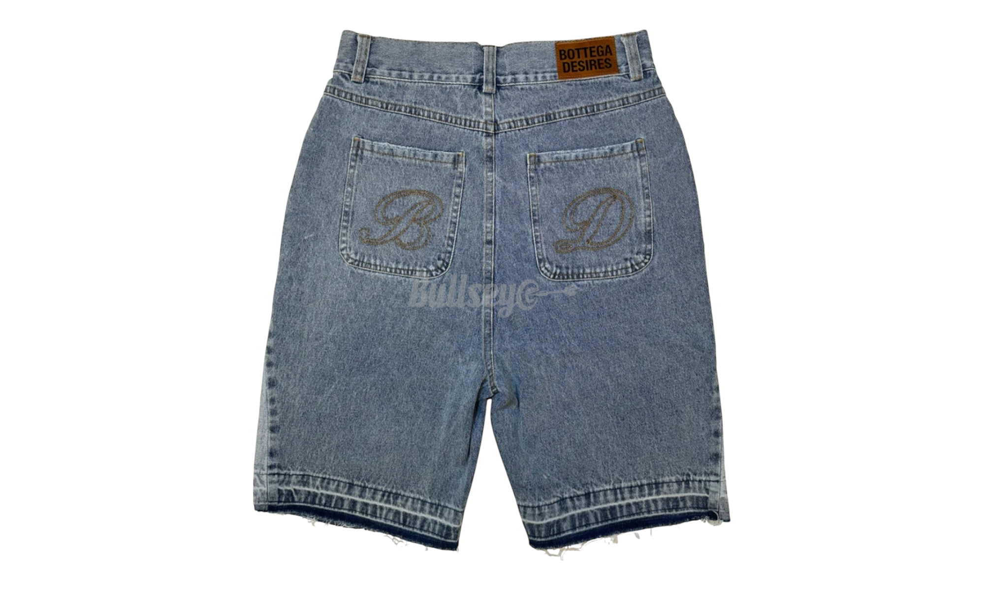 Bottega Desires Denim Blue Shorts