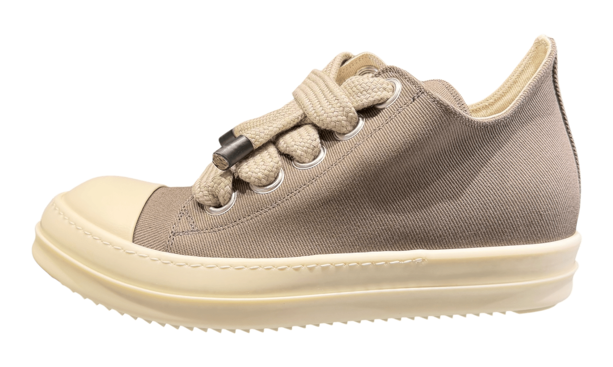 Rick Owens DRKSHDW Jumbolace Low Dust/Milk Sneakers