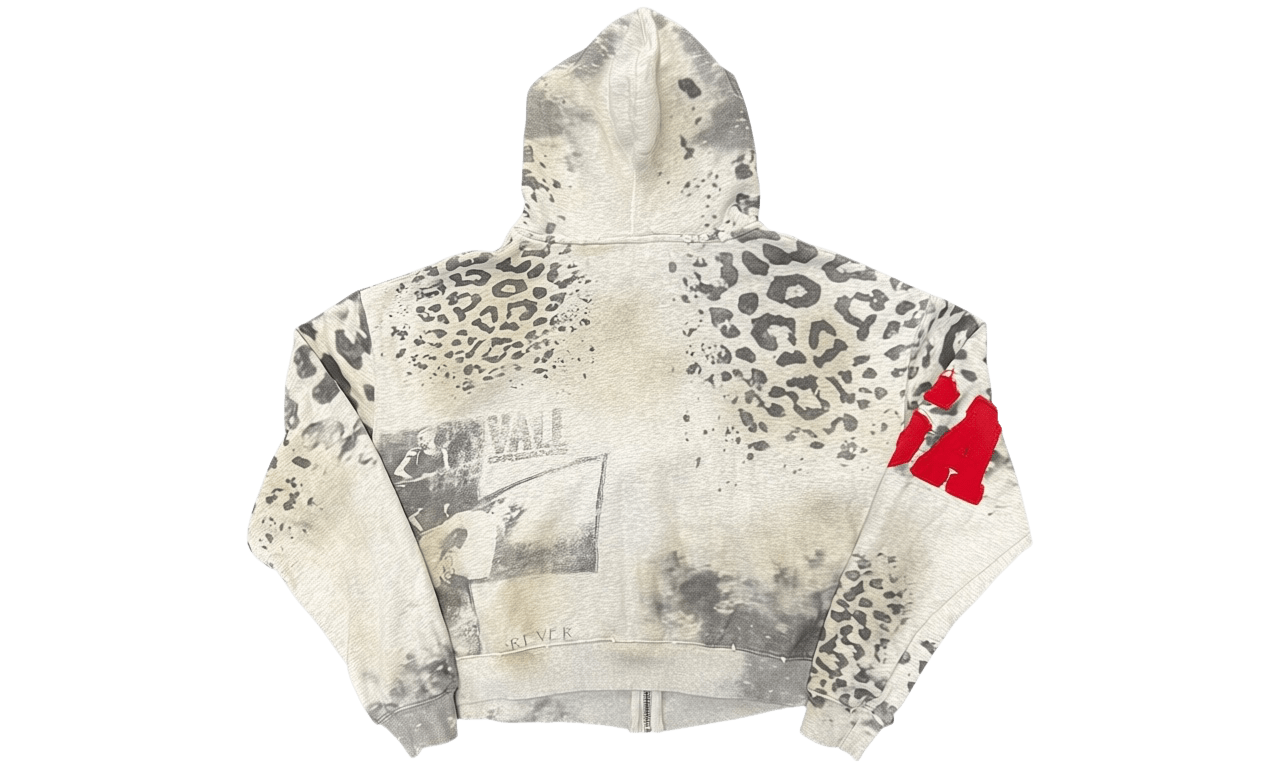 Vale Forever Cheetah Grey Zip-Up (PreOwned)