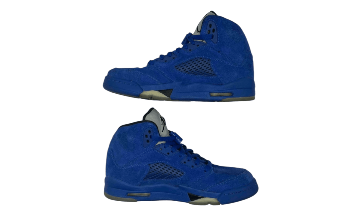 Jordan 5 Retro Blue Suede (GS) (PreOwned)