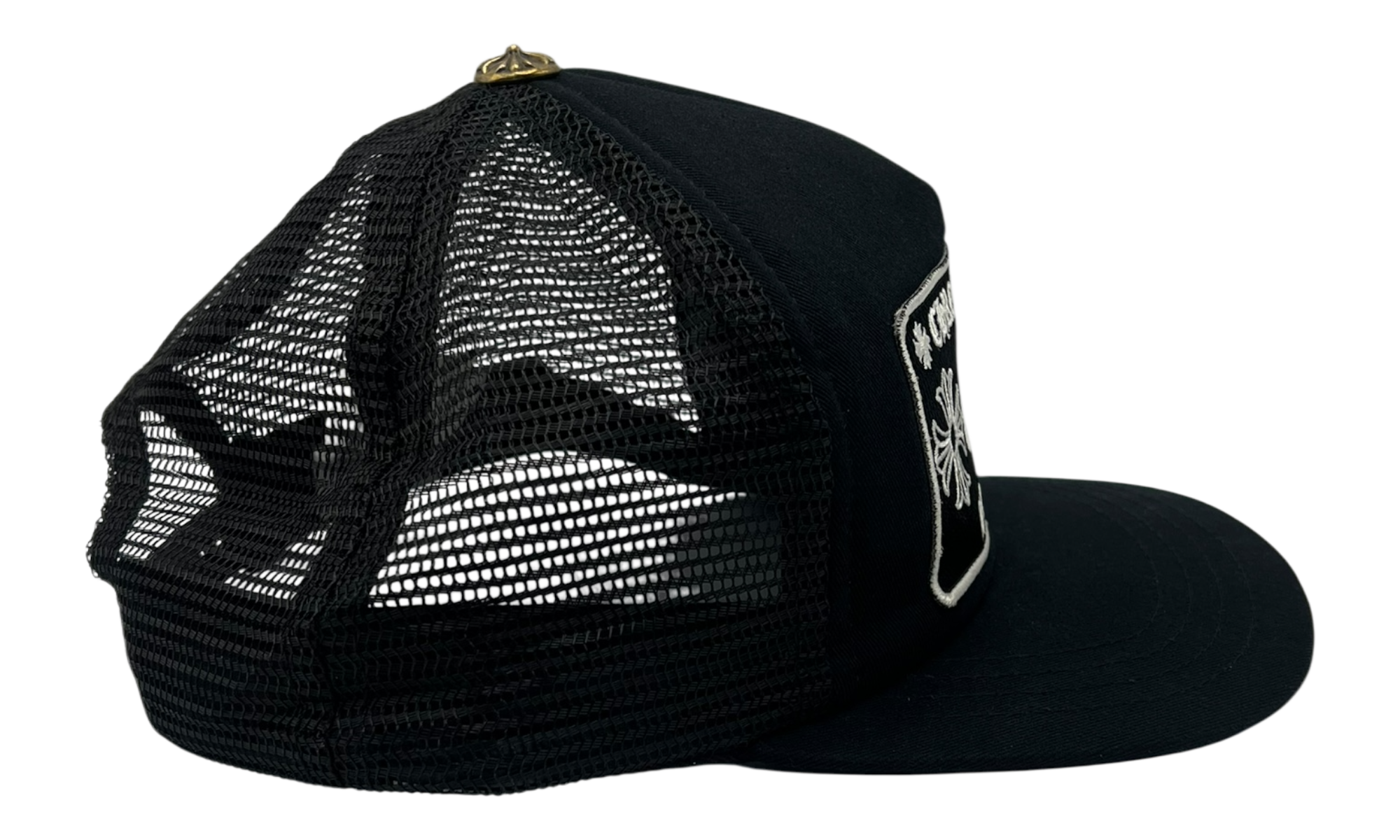 Chrome Hearts CH Hong Kong Trucker Hat Black (PreOwned)