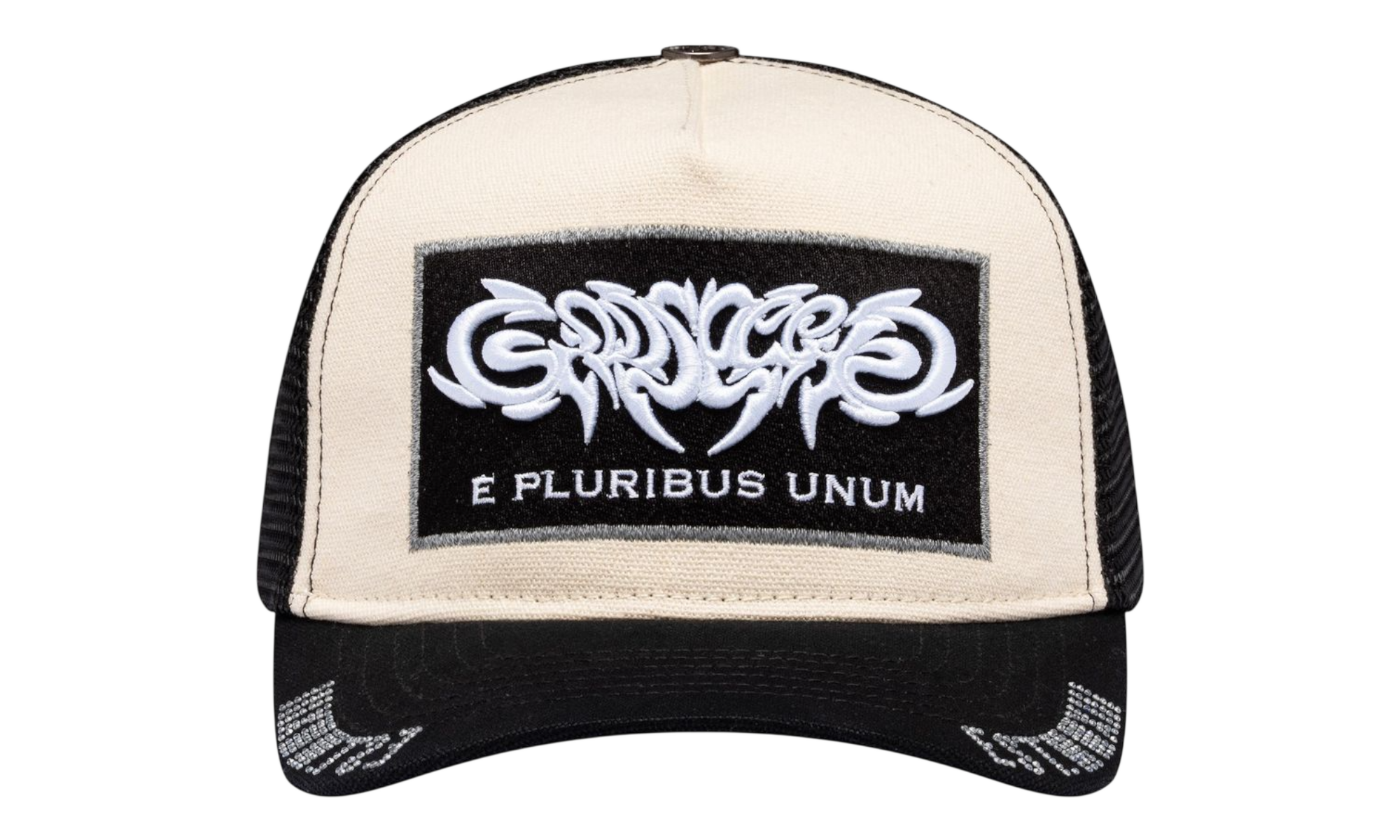 Godspeed E Pluribus Black/White Trucker