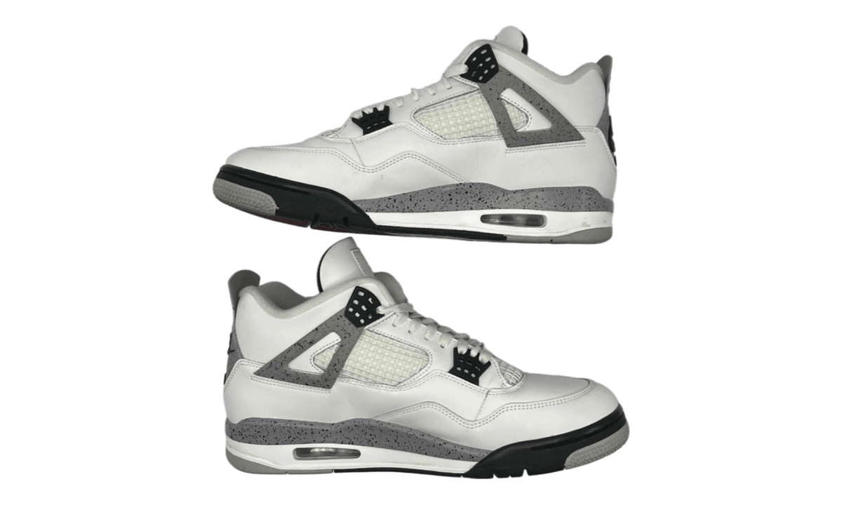 Jordan 4 Retro White Cement (2025) (PreOwned) (No Box)