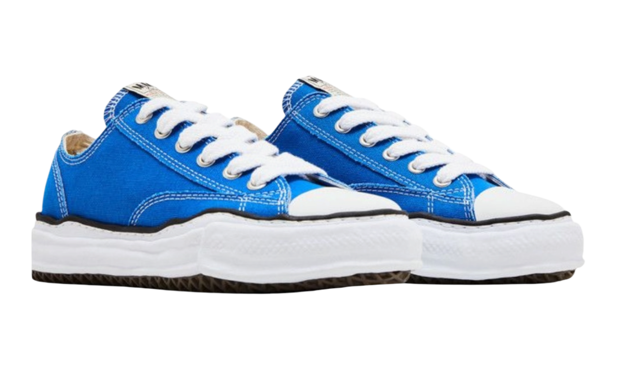 Maison Mihara Yasuhiro Peterson OG Sole Clear Blue Canvas Low