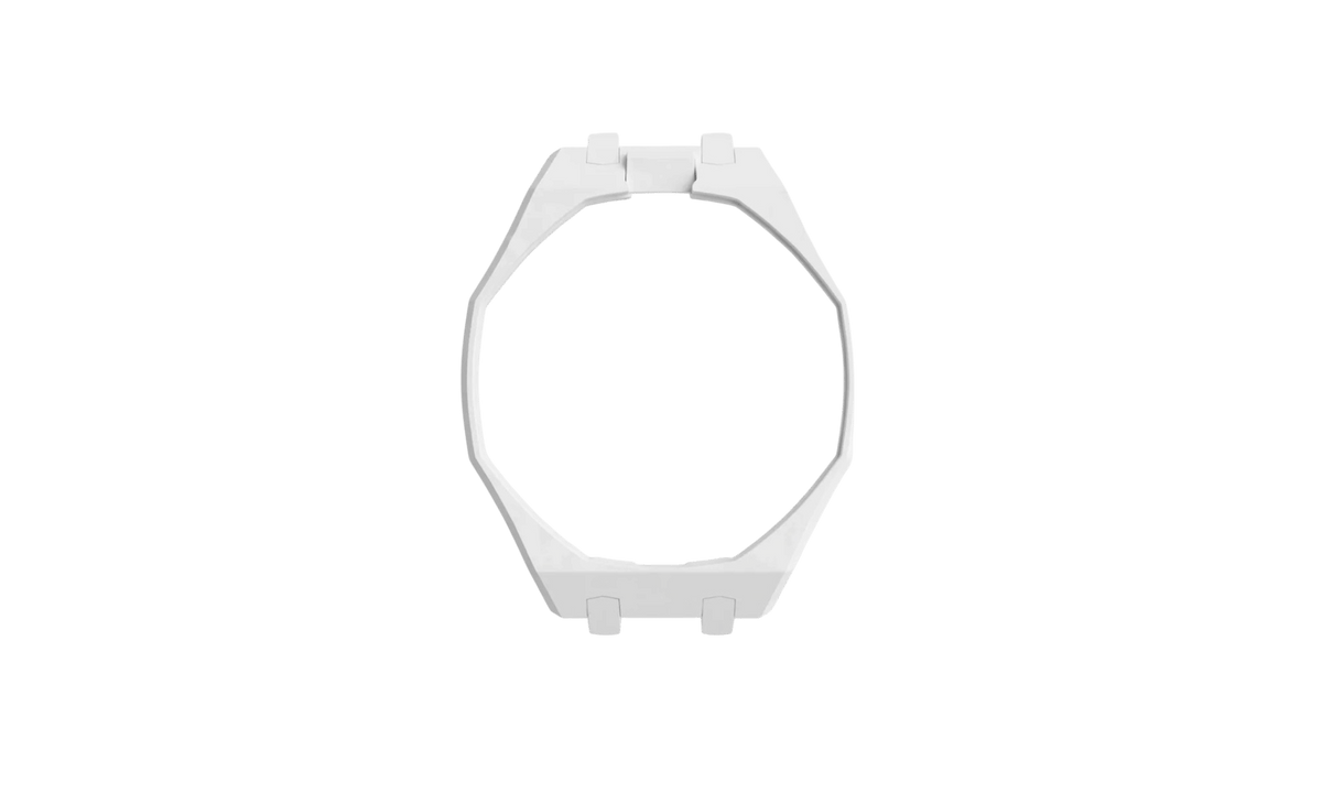 Swatch x Audemars Piguet AP Bioceramic Royal Pop Ocho Negro on Black Rubber Strap & White Case