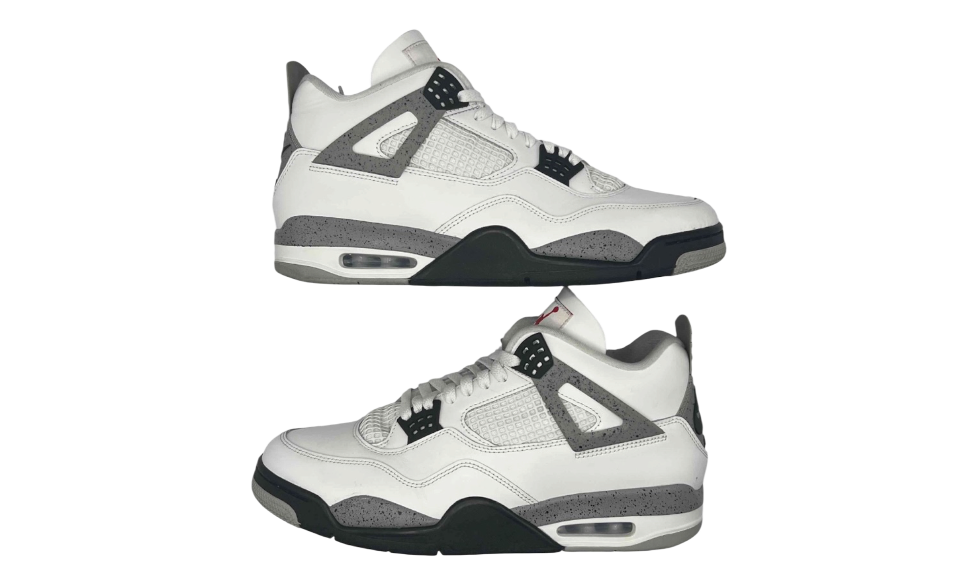 Jordan 4 Retro White Cement (2025)(PreOwned) (No Box)