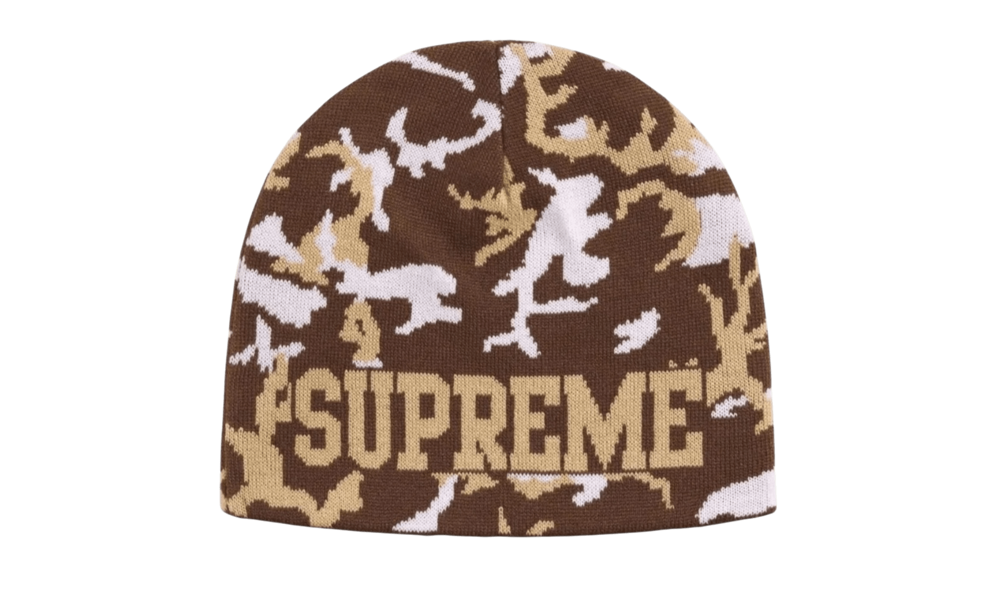 Supreme Reversible Brown Camo Beanie