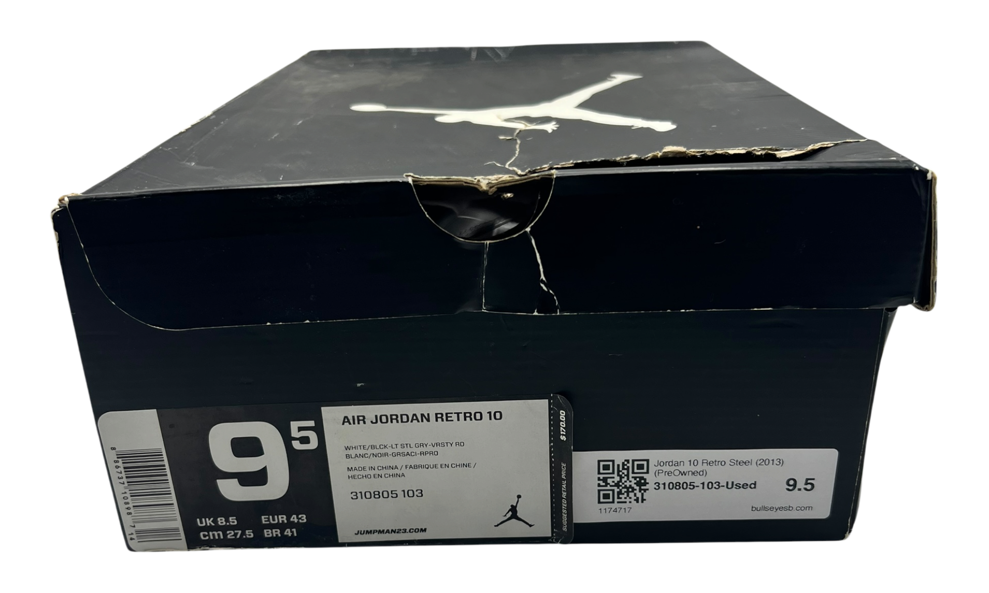 Jordan 10 Retro Steel (2013) (PreOwned)