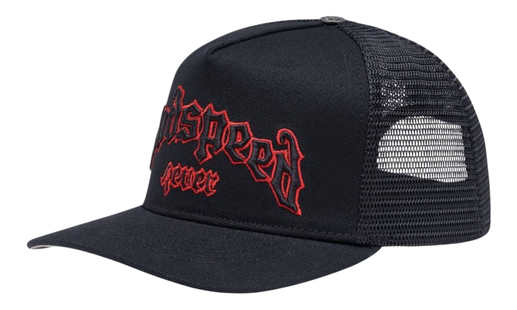 Godspeed Forever Black/Red Trucker Hat