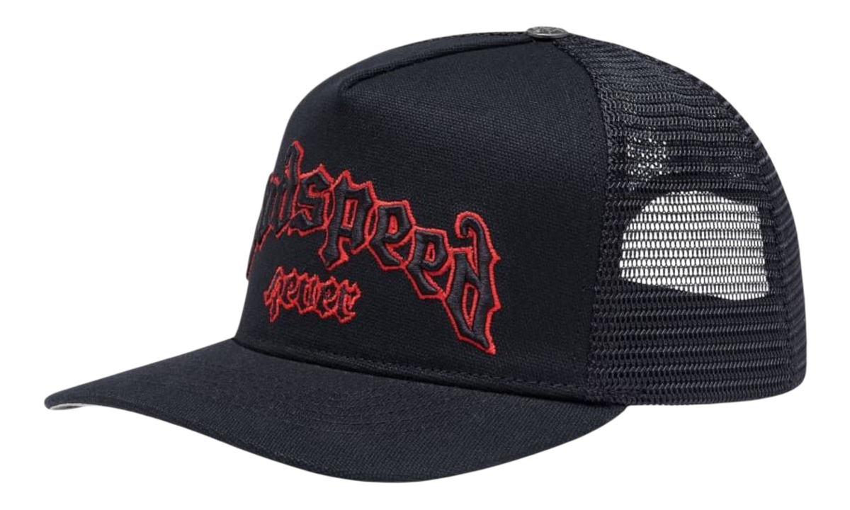 Godspeed Forever Black/Red Trucker Hat