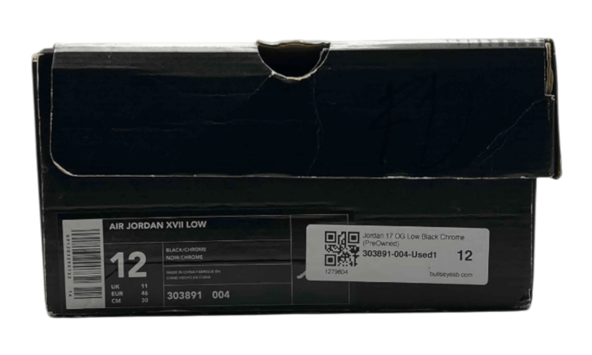 Jordan 17 OG Low Black Chrome (PreOwned)