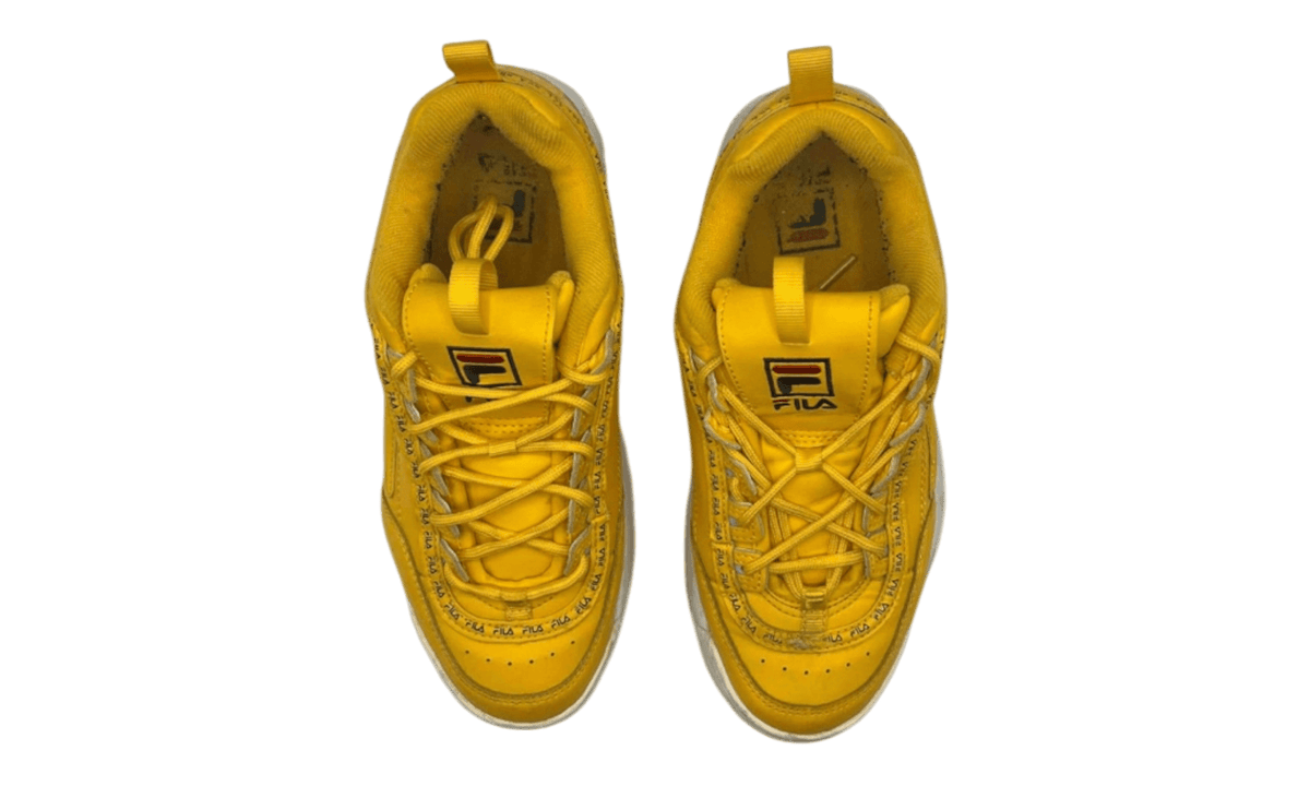 Fila Disruptor II Premium Repeat Canary Yellow (PreOwned) (No Box)
