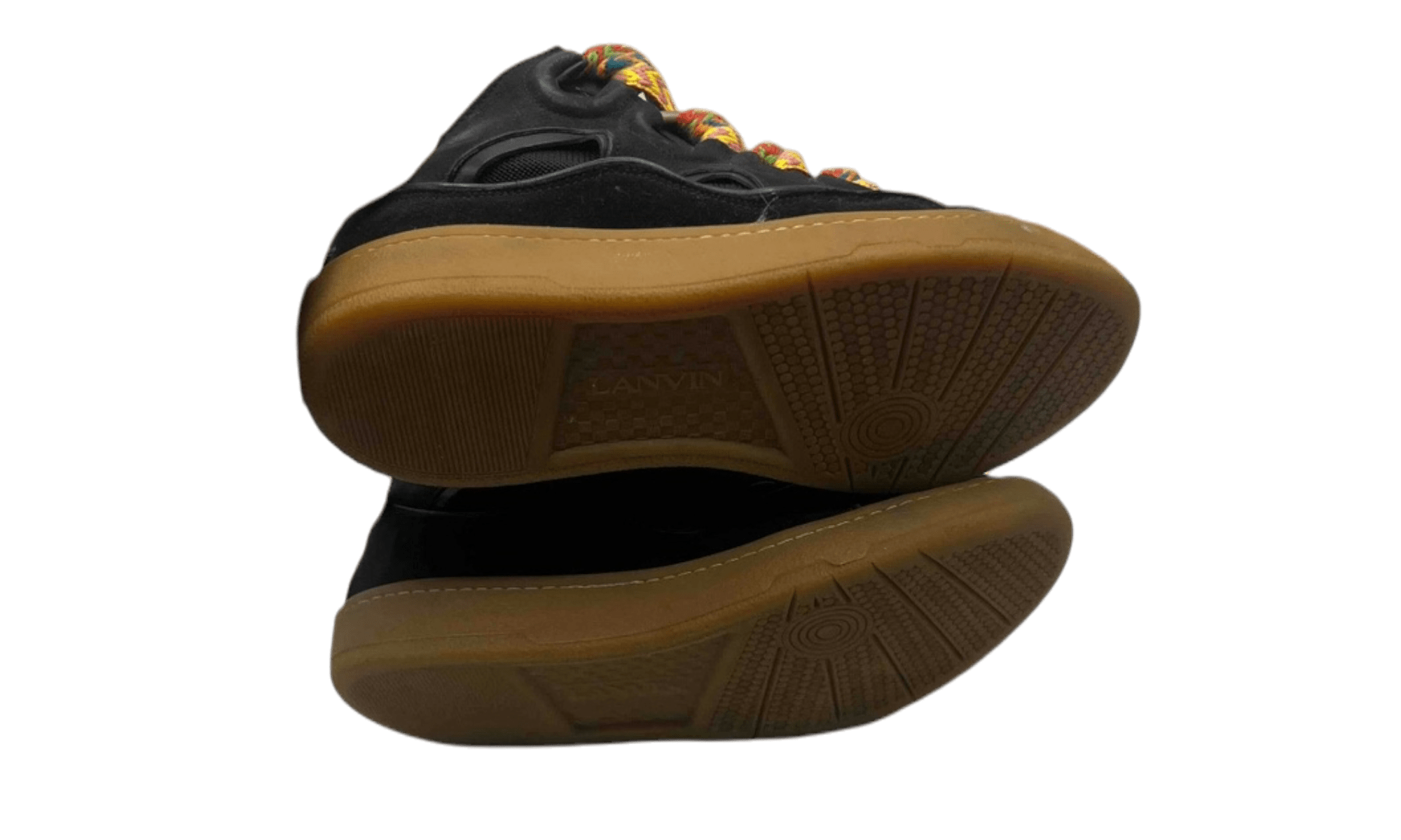 Lanvin Curb Low Top Sneakers Black (PreOwned)