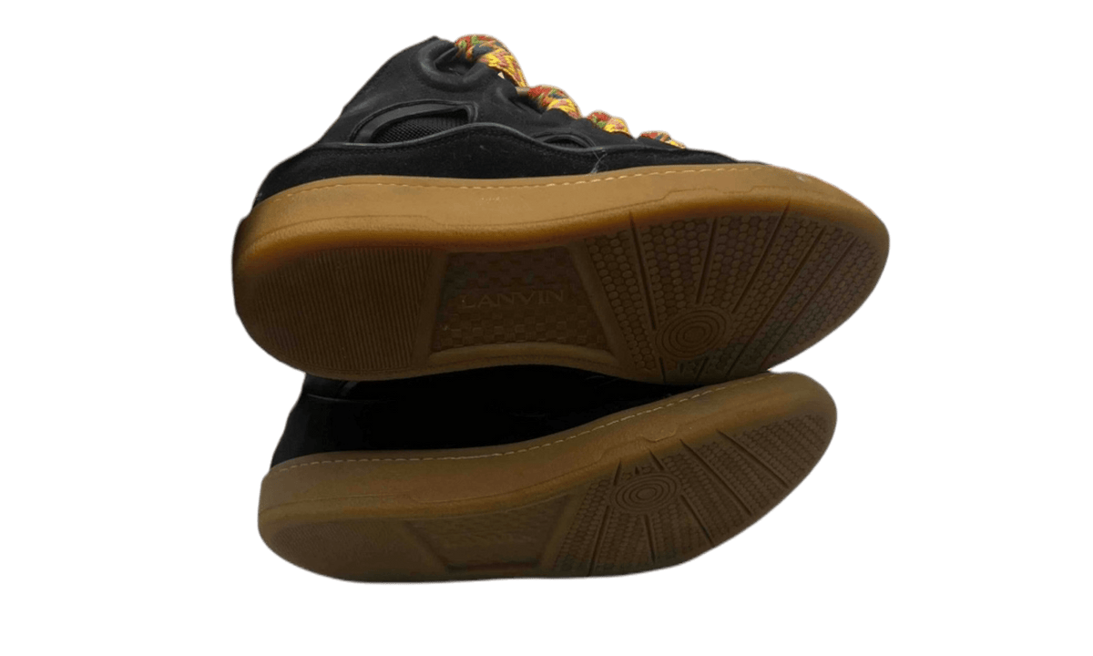 Lanvin Curb Low Top Sneakers Black (PreOwned)