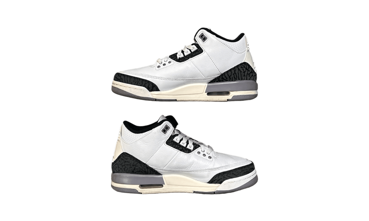 Jordan 3 Retro Cement Grey (GS) (PreOwned)