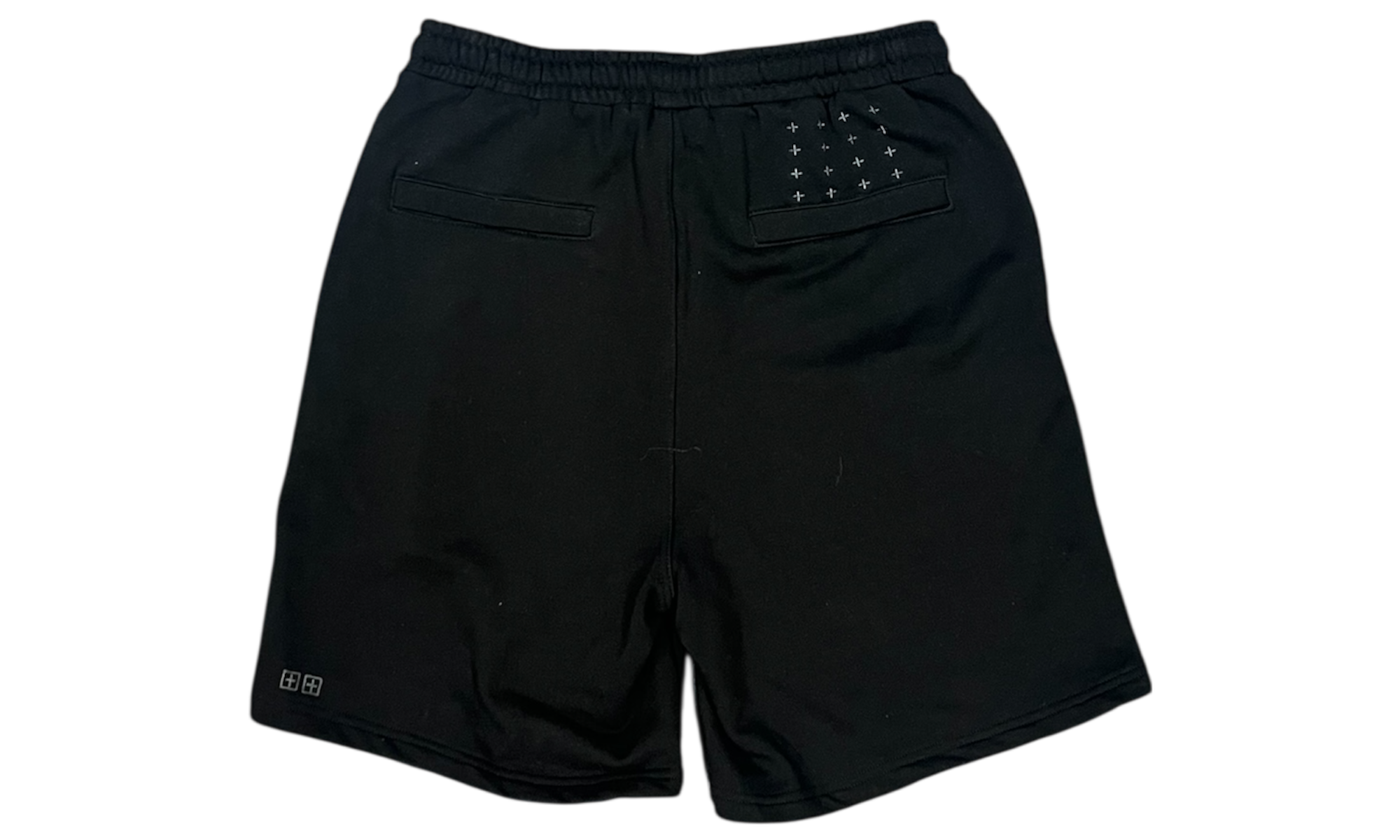 Ksubi 4x4 Jet Black Trak Shorts