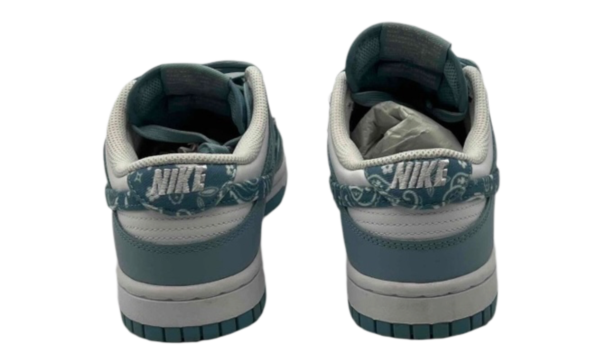 Nike Dunk Low Essential Paisley Pack Worn Blue (Women's) (PreOwned)