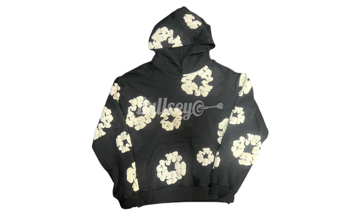 Denim Tears The Cotton Wreath Black Hoodie (PreOwned)
