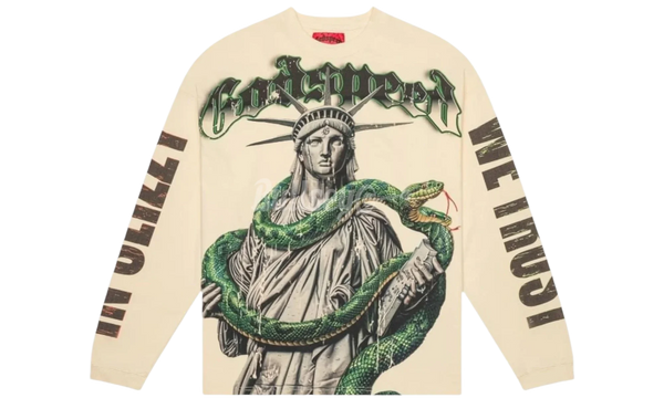 Godspeed Top 5 Slizzy L/S Boom T-shirt Bone (Preowned)