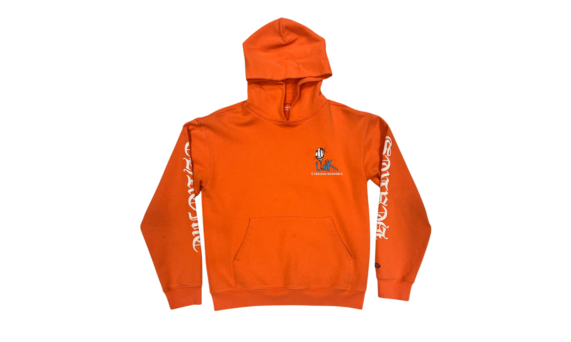 Chrome Hearts Matty Boy Link & Build Hoodie Orange (Preowned)