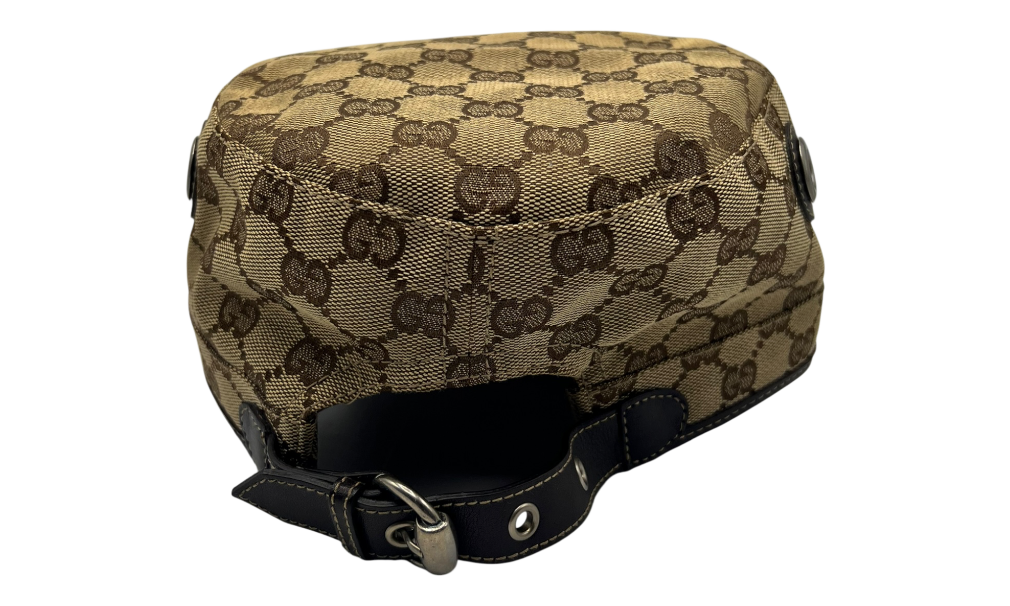 Gucci Monogram Military Cap (PreOwned)