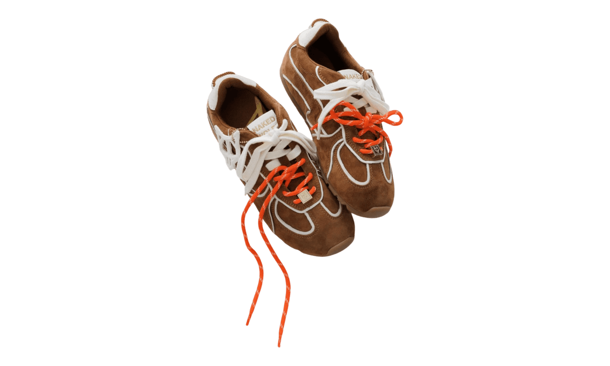 Naked Wolfe Adored Tan/White Suede