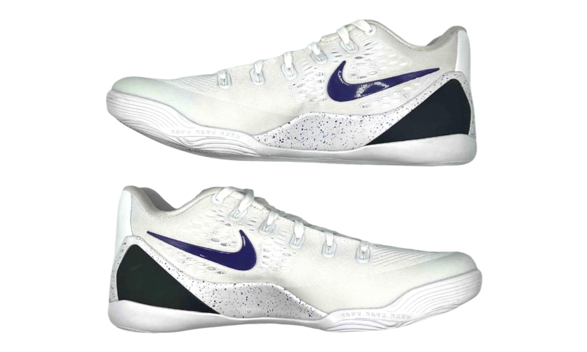 Nike Kobe 9 Elite Low EM Protro White Court Purple (No Box)