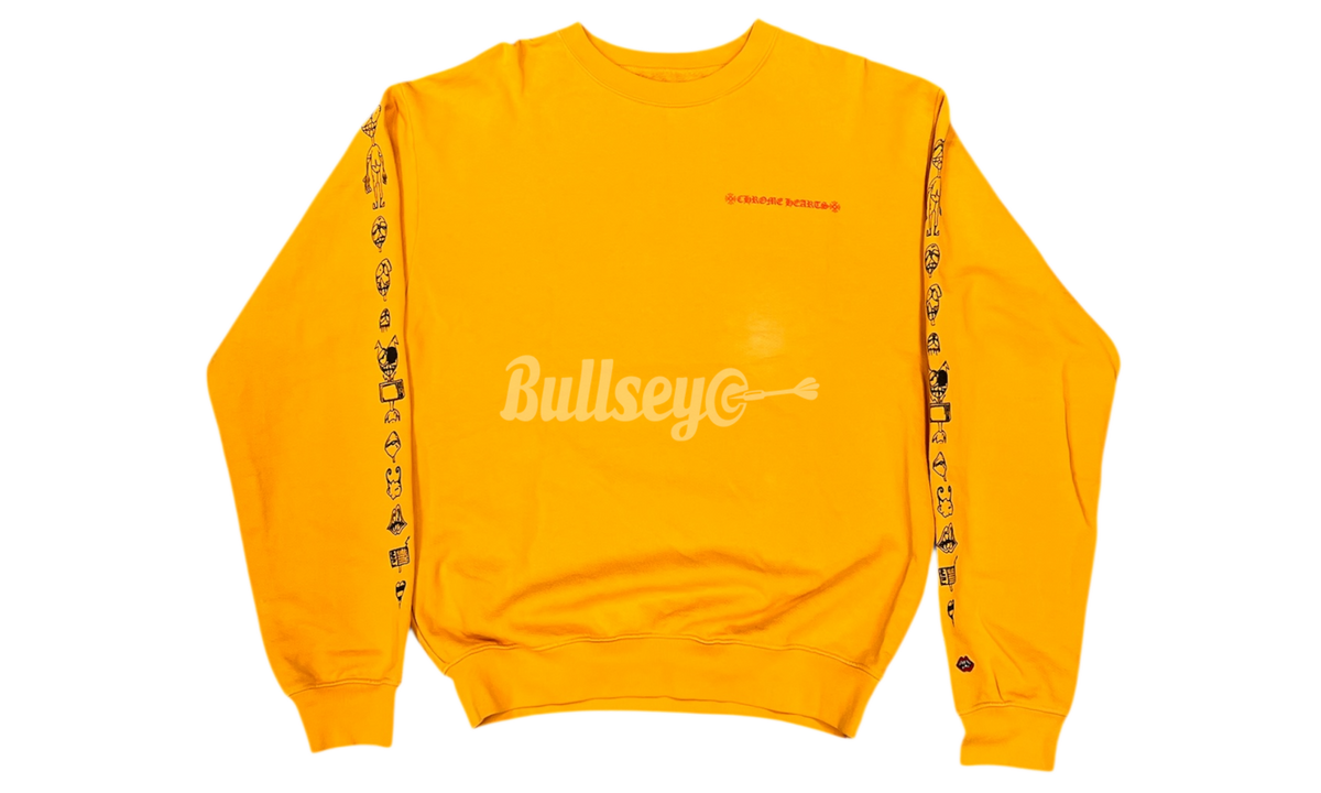 Chrome Hearts Matty Boy Call Me Yellow Crewneck