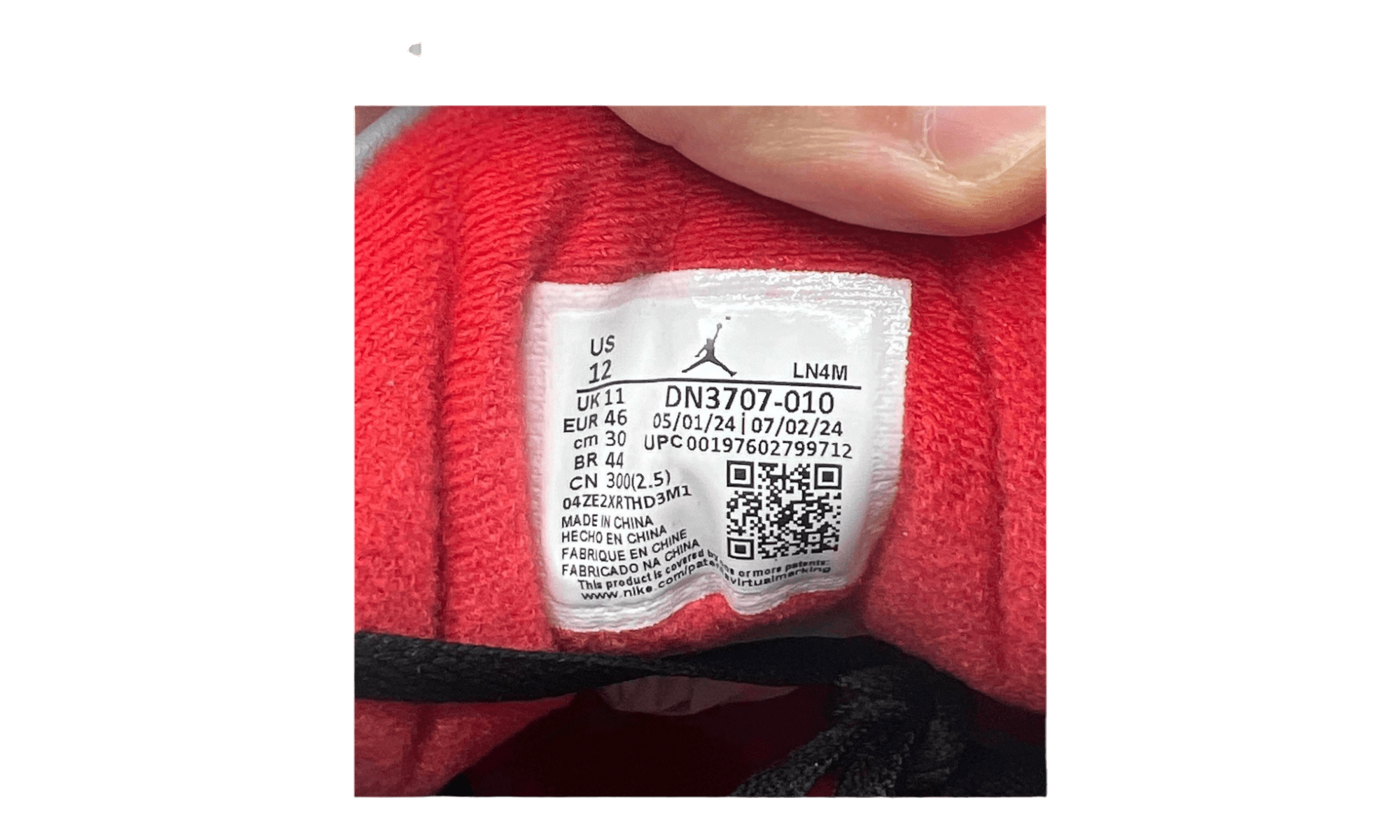 Air Jordan 3 Retro "Black Cement" (2024) (PreOwned)
