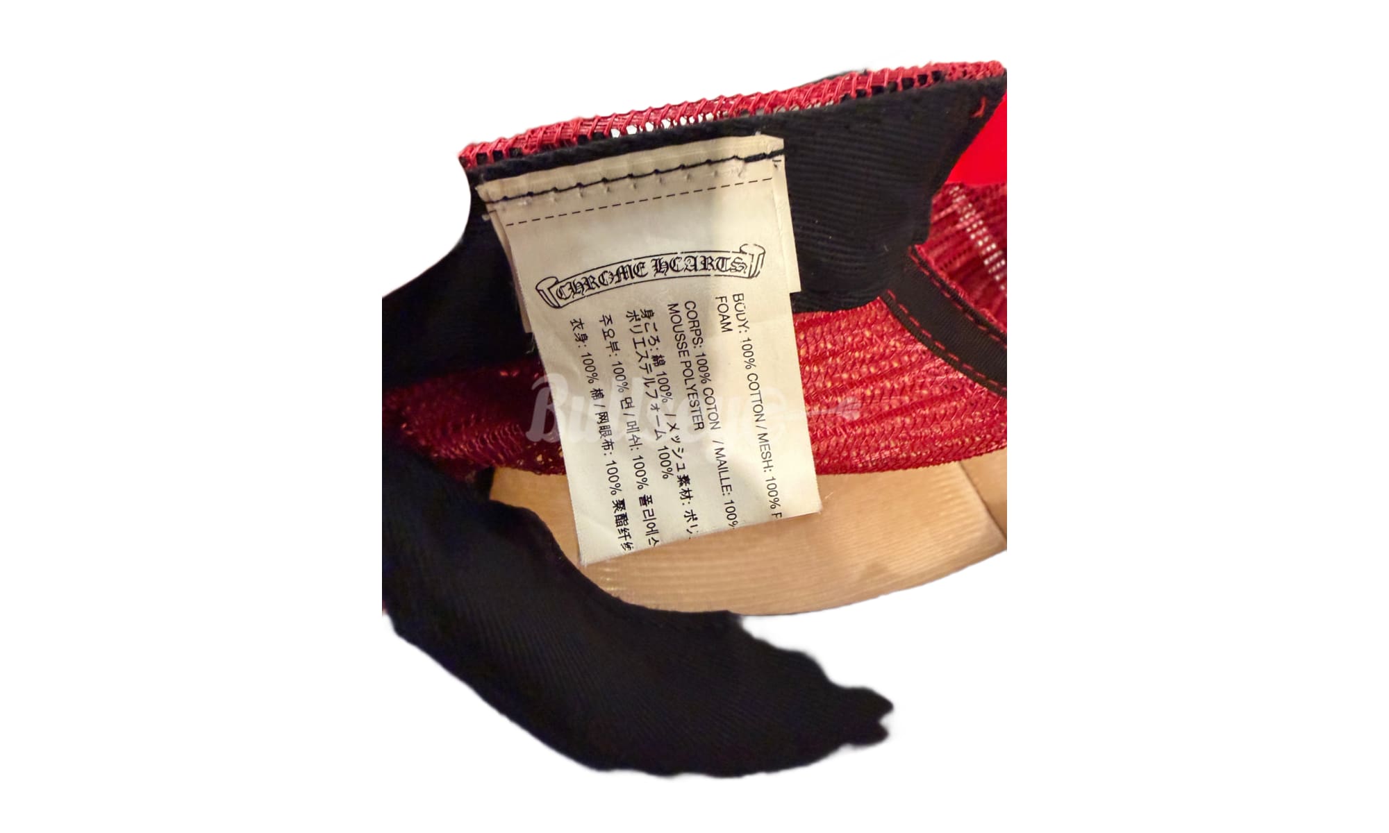 Chrome Hearts CH Hollywood Trucker Hat Red/White/Blue