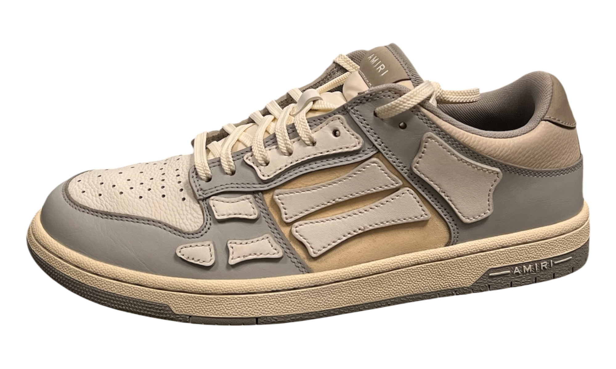AMIRI Skel Low Top Low Grey ( Preowned )