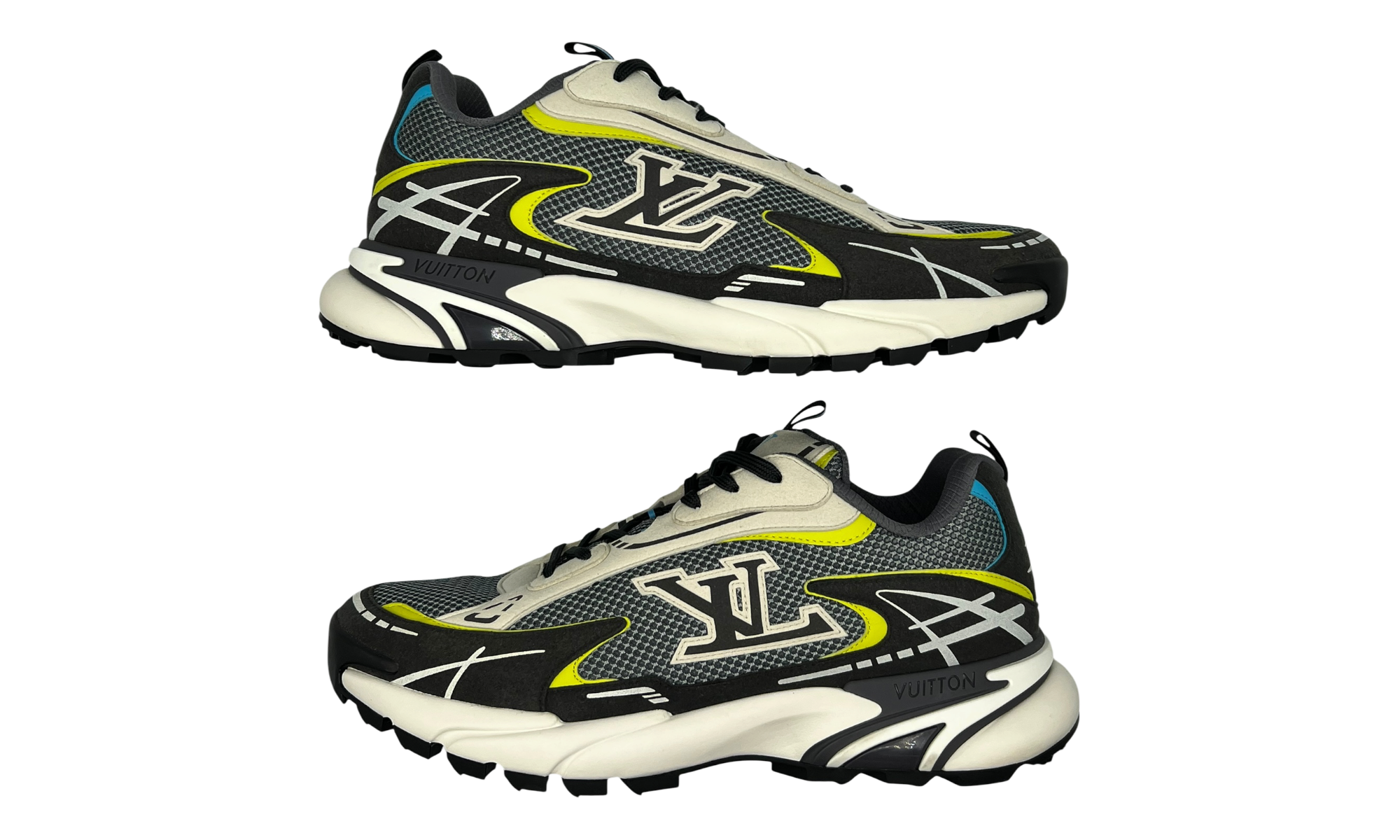 Louis Vuitton Anthracite Grey Tatic Runner (PreOwned)