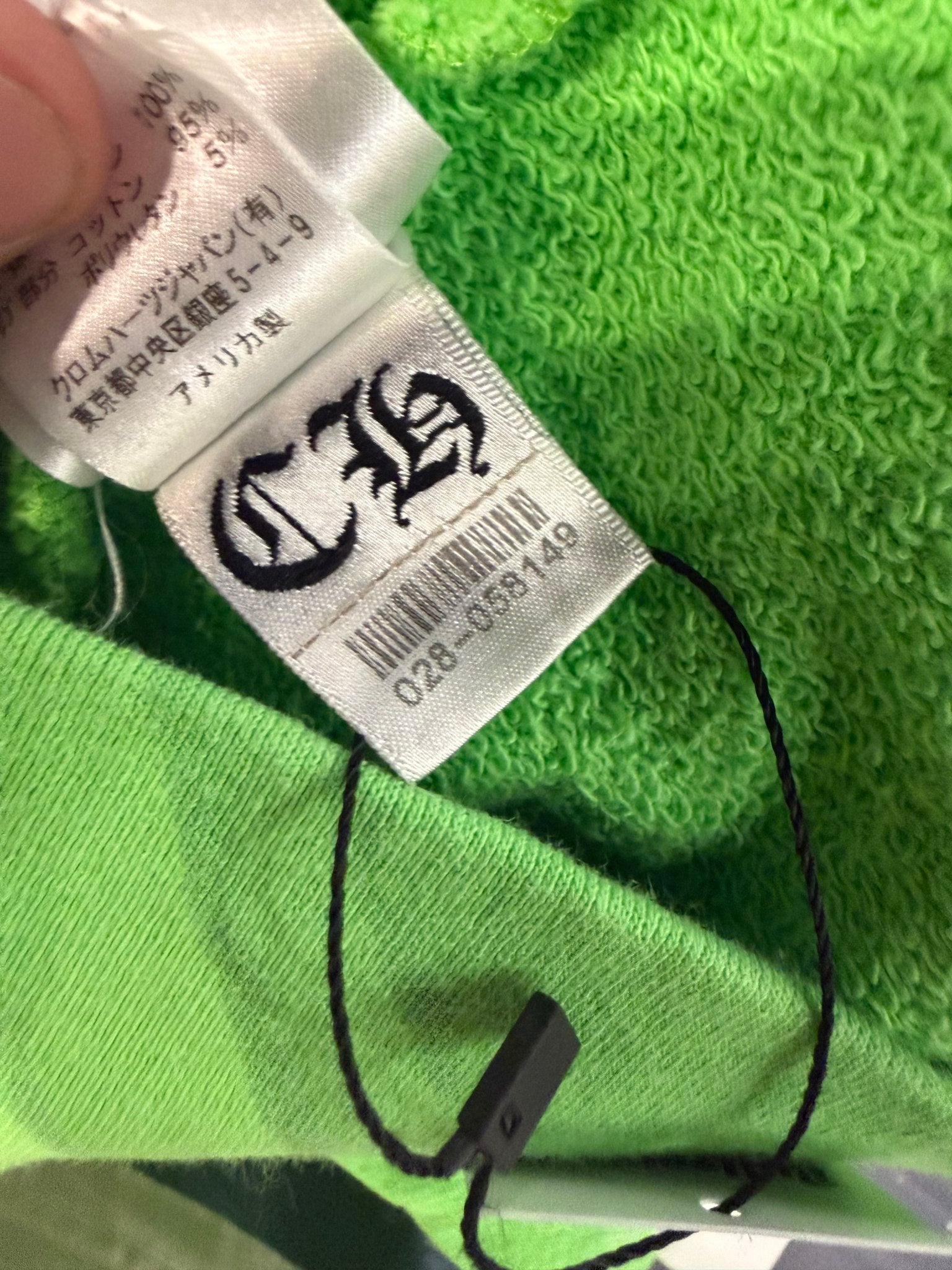 Chrome Hearts Matty Boy Sex Records Green Hoodie (PreOwned)