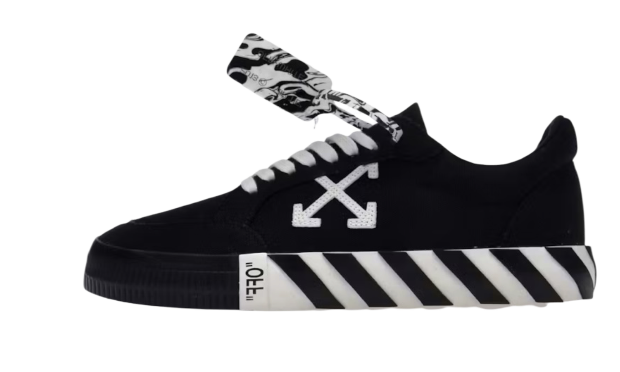 Off-White Low Vulcanized Black White Arrow