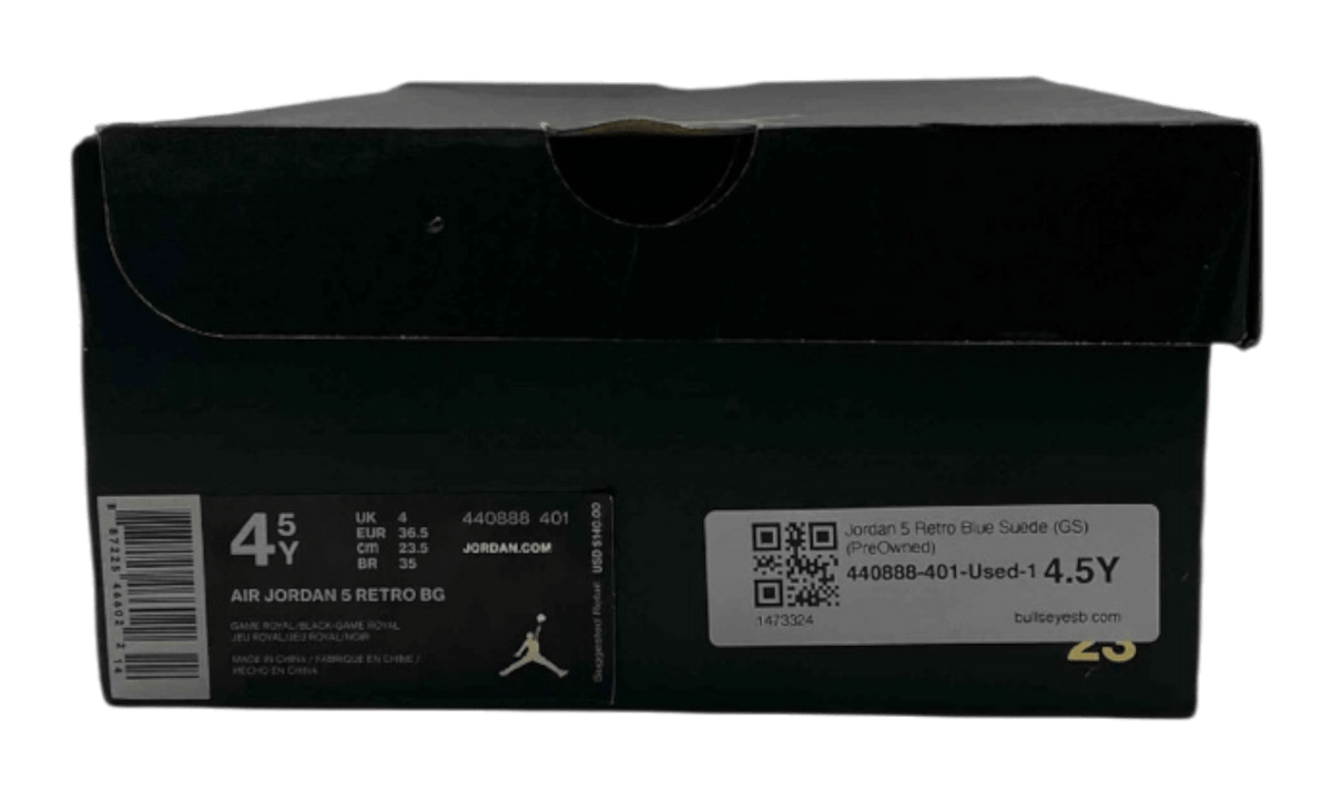 Jordan 5 Retro Blue Suede (GS) (PreOwned)