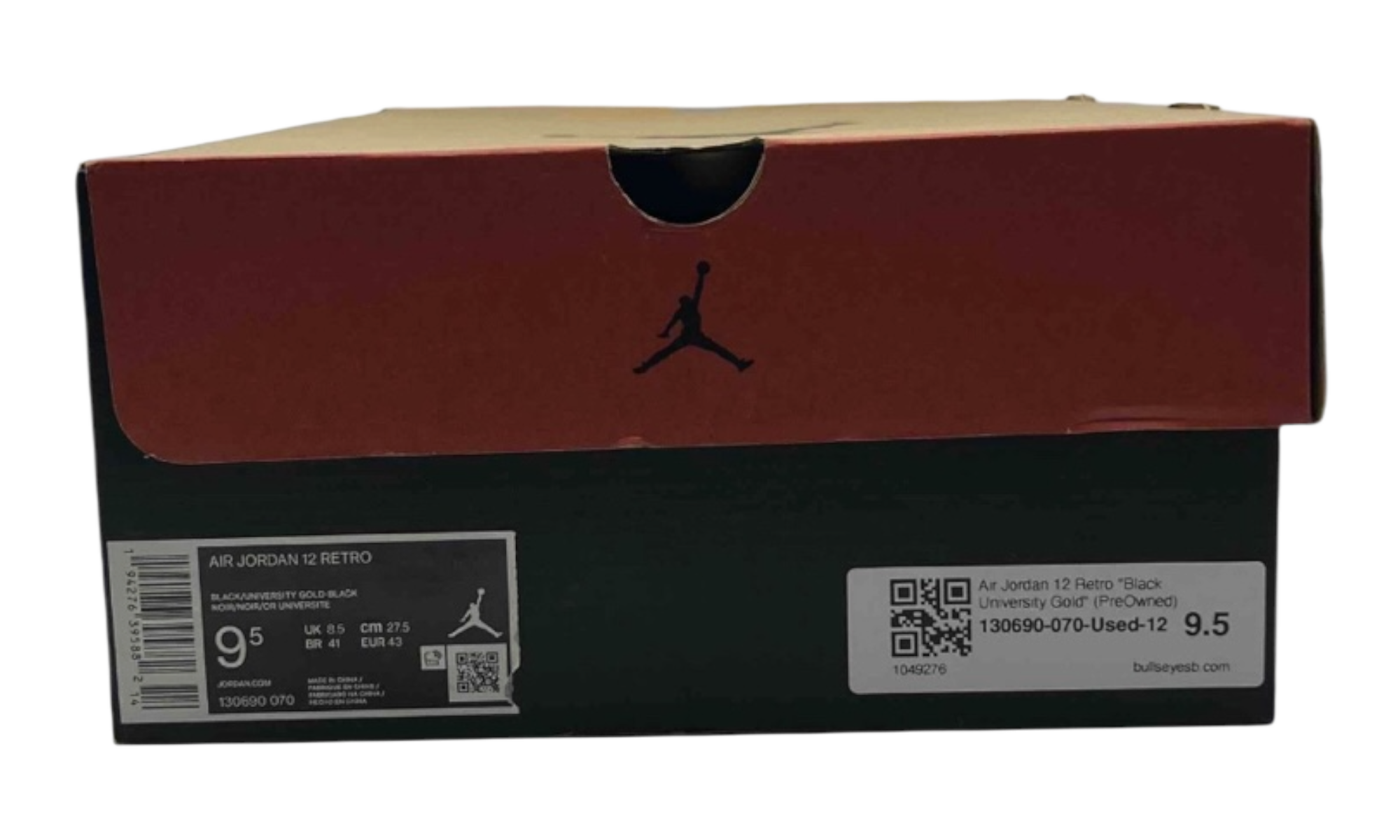 Air Jordan 12 Retro "Black University Gold" (PreOwned)