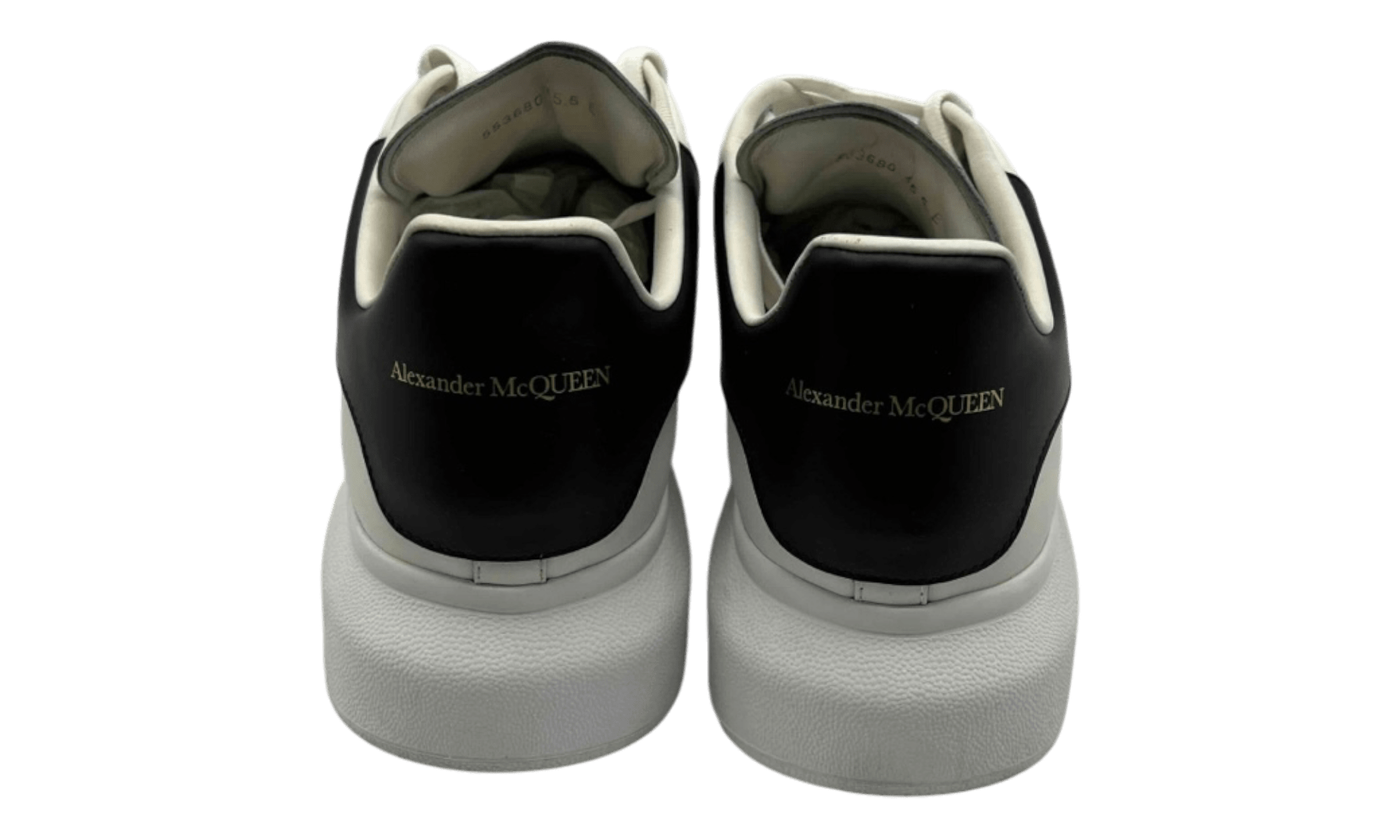 Alexander Mcqueen Oversized Sneaker White/Black (PreOwned)
