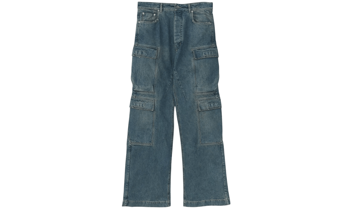 Rick Owens Drkshdw Cotton Cargo Jeans