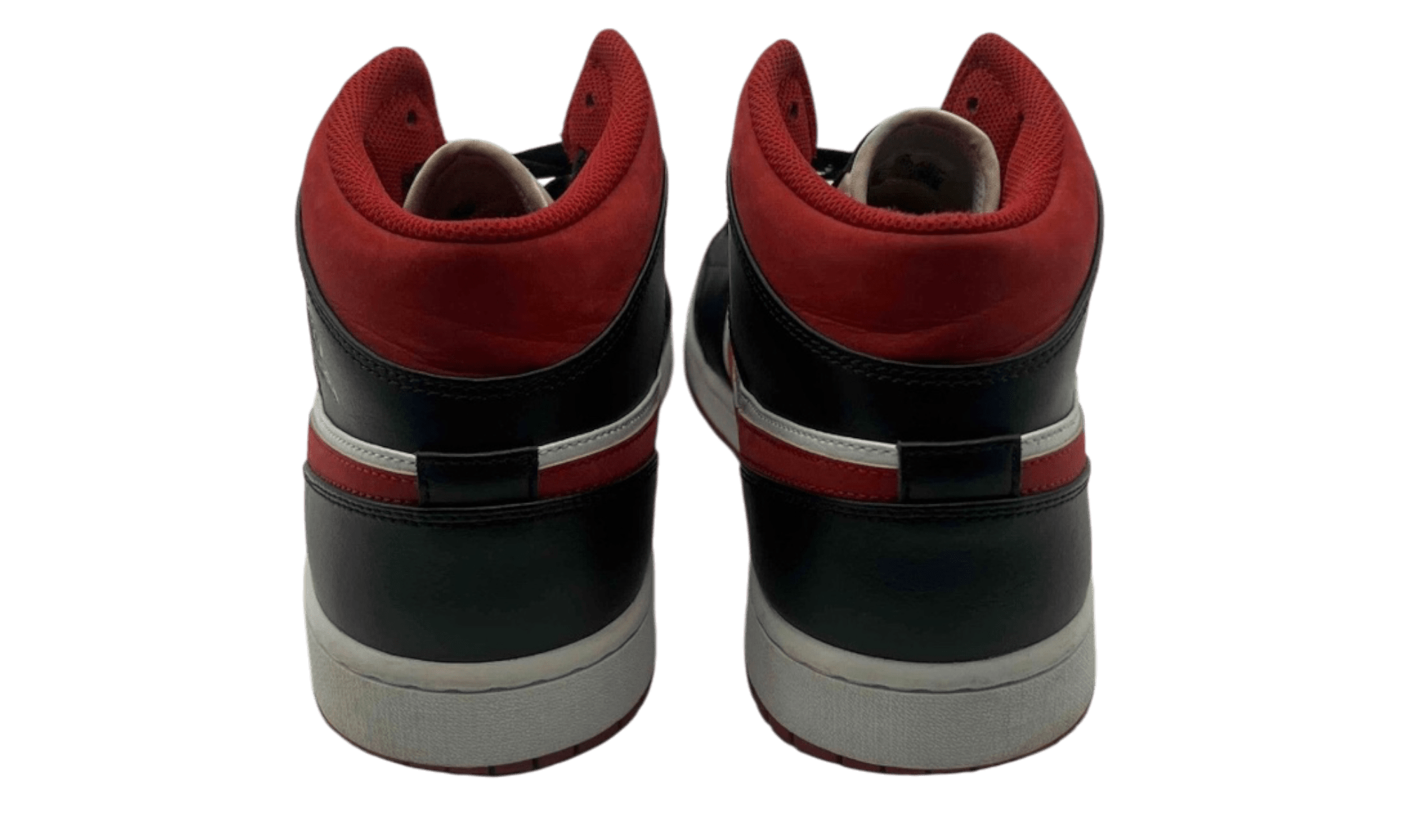 Jordan 1 Mid Gym Red Black White (PreOwned) (No Box)