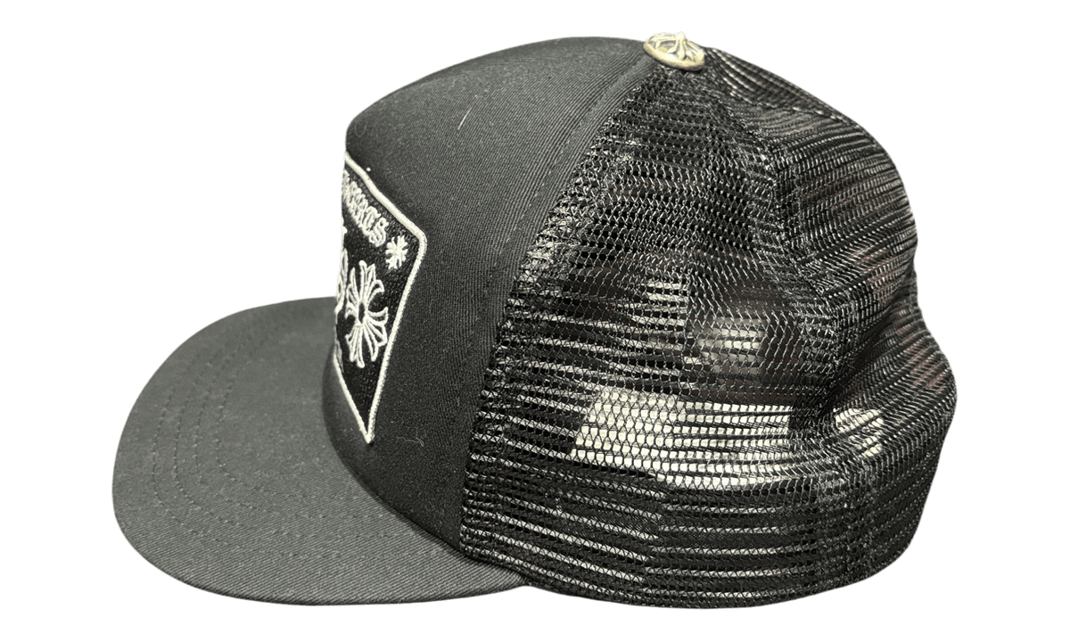 Chrome Hearts Honolulu Exclusive CH Trucker Hat Black/black