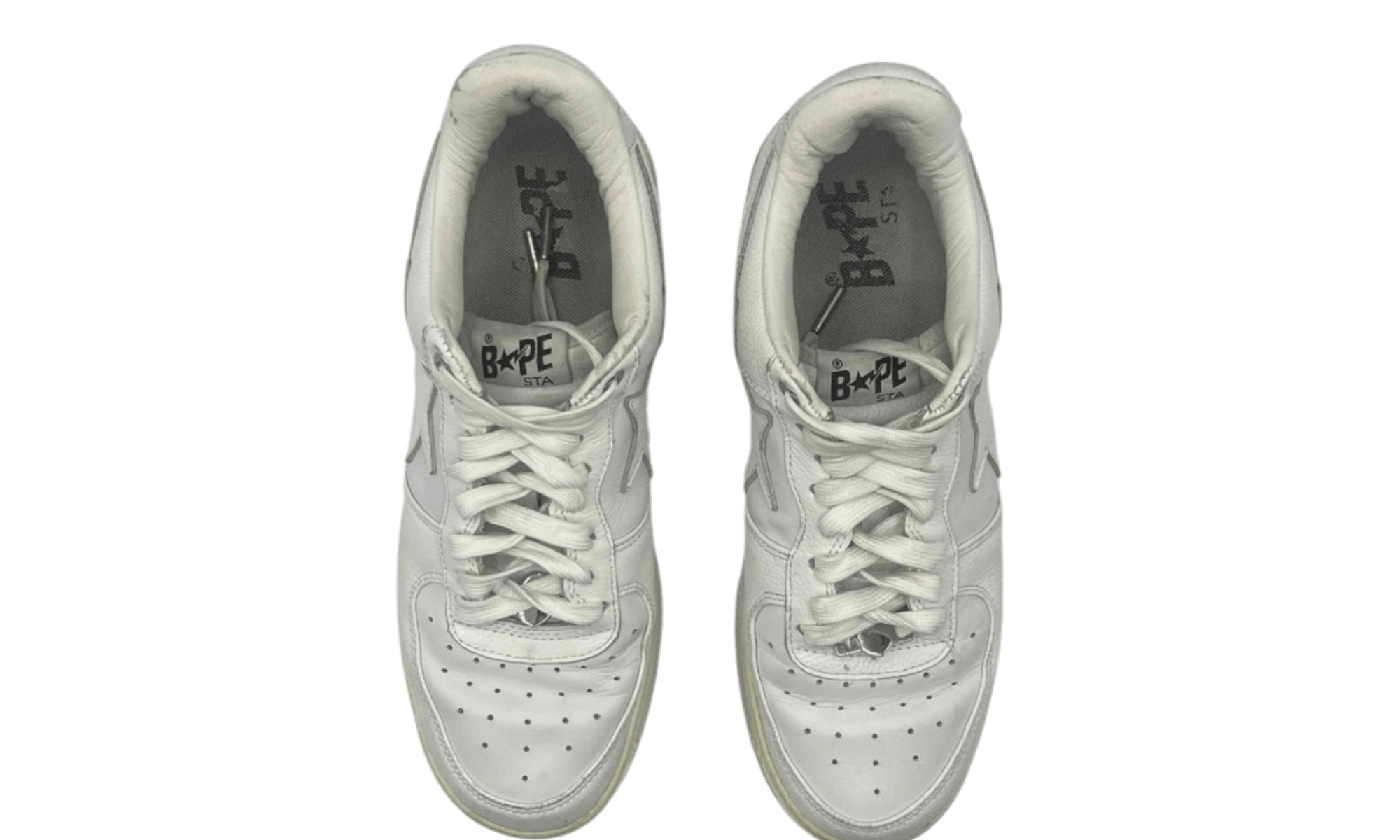 A Bathing Ape Bape Sta Triple White (PreOwned)