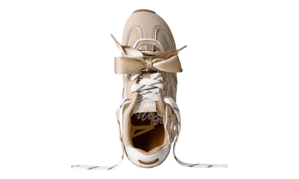 Naked Wolfe Adored Off White Suede