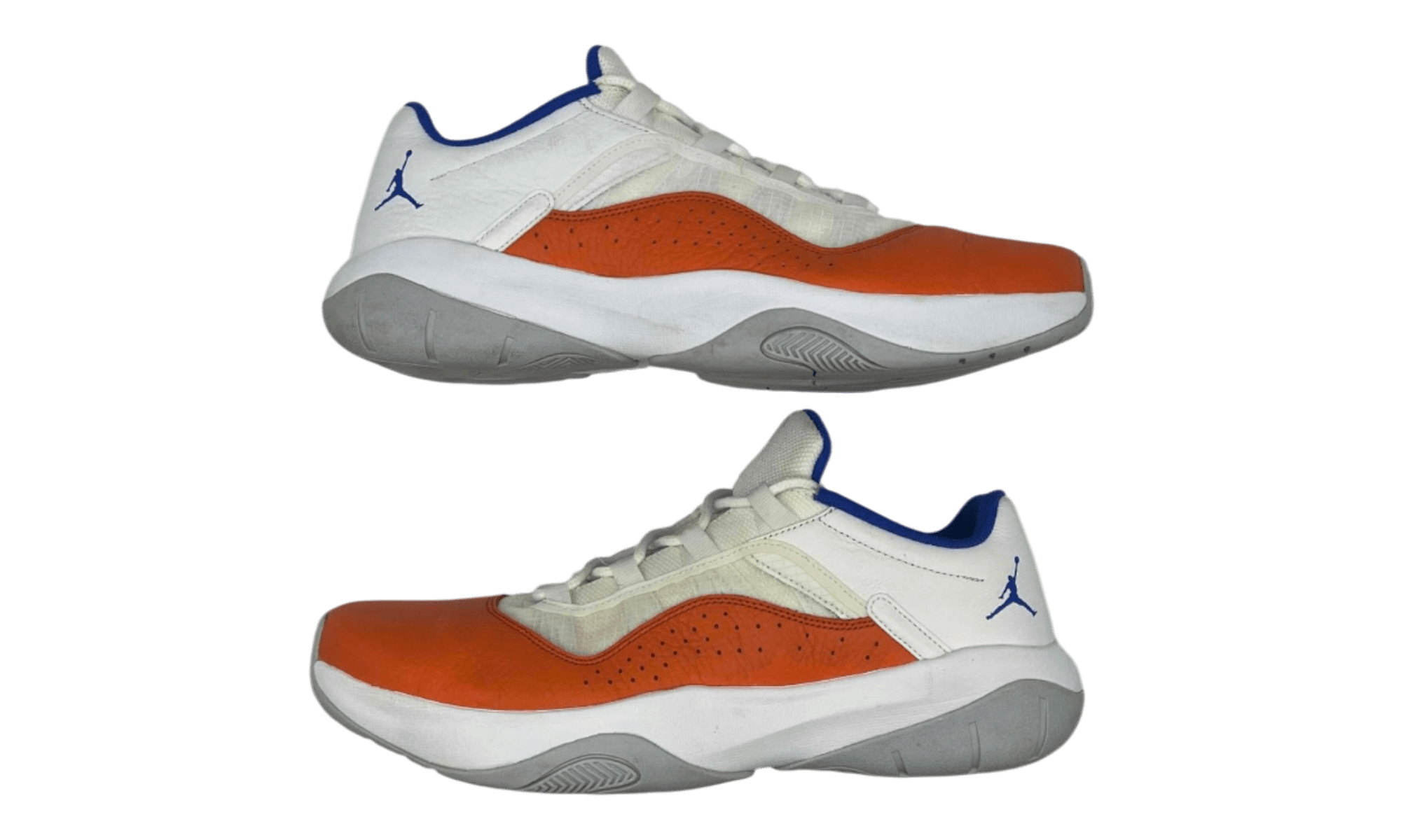 Jordan 11 CMFT Low White Safety Orange Hyper Royal (PreOwned) (No Box)