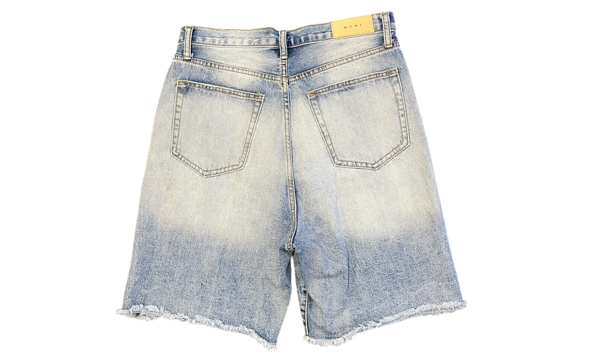 Mnml Baggy Rip Denim Shorts