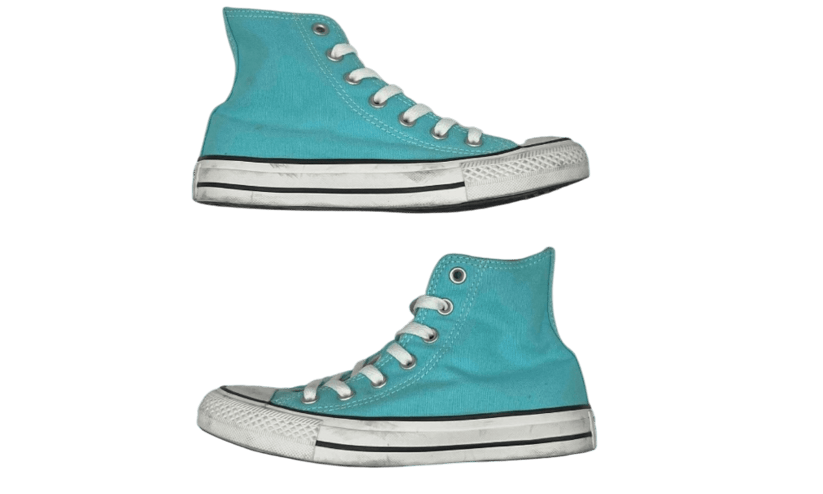 Converse Chuck Taylor All Star Hi Double Cyan (PreOwned)